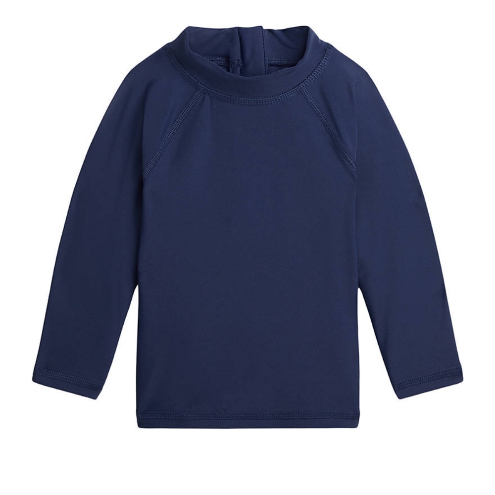 Ralph Lauren Blue Rashguard Swimwear